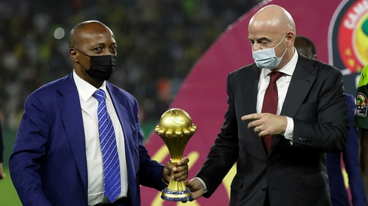 L'année dernière, l'actuel président de la Caf, Patrice Motsepe, a annoncé que les 54 fédérations nationales africaines voteraient pour Gianni Infantino en tant que président de la FIFA.