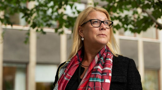 Catharina Elmsäter-Svärd, directrice de la Fédération suédoise de la construction.