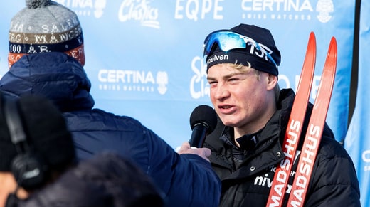 Alvar Myhlback a pris une méritoire huitième place à la Vasaloppet cet hiver.