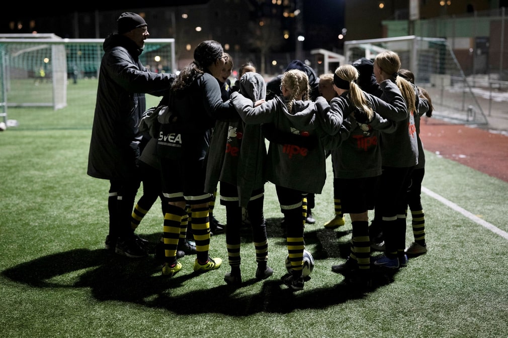 L'entraîneuse Leila Fitwi Badic estime que l'entraînement doit être intéressant pour tout le monde.