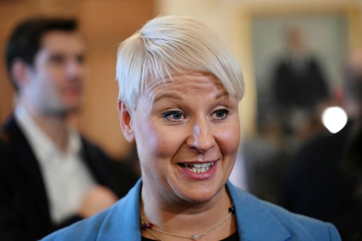 Anna Tenje (M) est ministre suédoise des personnes âgées et de la sécurité sociale.