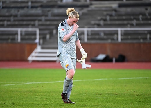 "J'ai appris que le championnat féminin suscite plus d'intérêt que je ne le pensais.", déclare Hedvig Lindahl. Photo d'archive.