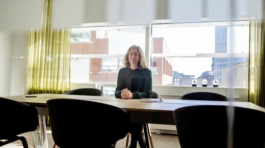 Dans les bureaux de la Swedbank, près de l'université de Malmö, Pernilla Johansson s'emploie à prédire l'évolution de l'économie suédoise.