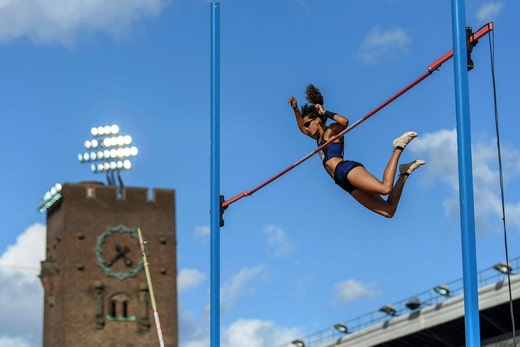 Angelica Bengtsson a adoré concourir devant son public à Stockholm, qui l'a soutenue du début à la fin.