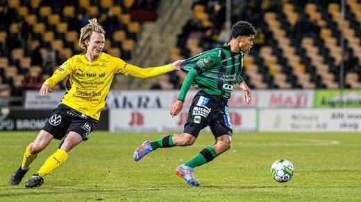 Alexander Johansson tire le maillot de son ancien coéquipier Luke Le Roux.