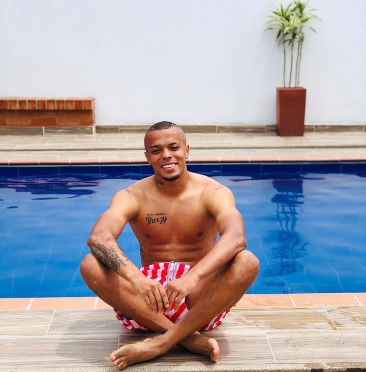 Kevin Aladesanmi a joué au Portugal et s'est retrouvé dans le football colombien.  Photo : Instagram.