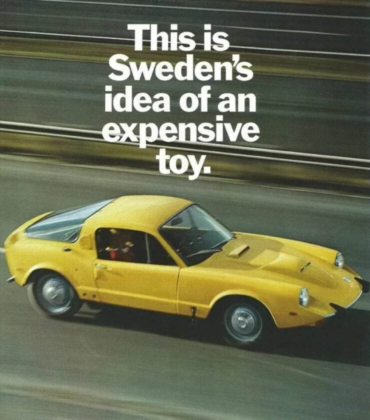 Saab Sonett II Vintage Ad