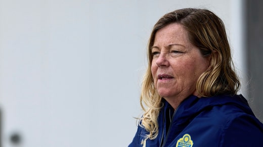 Marika Domanski Lyfors, manager de l'équipe nationale suédoise.