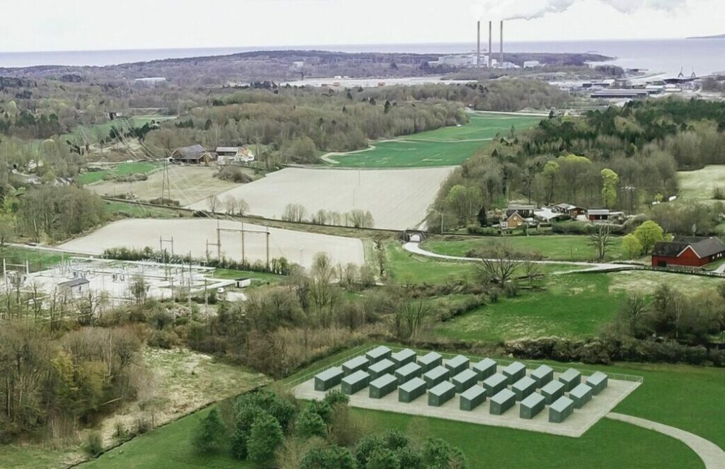 ingrid capacity suède projet karlshamn stockage en batterie