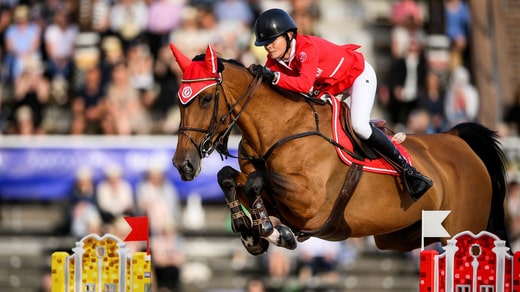 Malin Baryard Johnsson et son meilleur cheval Indiana sont à Miami pour participer au Global Champions Tour.