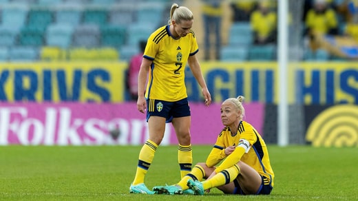 Lors du match d'entraînement contre la Norvège il y a quelques semaines, Caroline Seger a dû quitter le terrain en boitant après seulement dix minutes de jeu en raison d'une douleur au mollet.