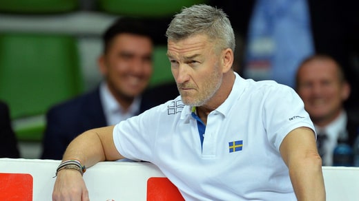 Fredrik Rosengren, entraîneur de tennis et commentateur de télévision.