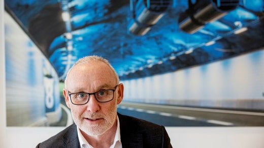 Bo Larsson, chef de projet de Trafikverket pour la liaison ouest.