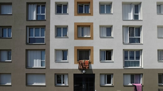 Logement subventionné en France. Photo d'archive.