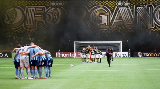 En octobre 2022, Djurgården a échoué pour la dixième fois consécutive à battre l'AIK, son adversaire, au Tele2 arena.