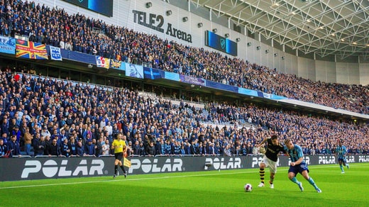 Il faut s'attendre à des tribunes pleines au Tele2 arena.
