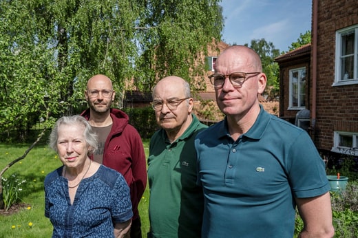 Les voisins aimeraient acheter leurs parcelles à l'Église de Suède, mais les prix les en dissuadent. 