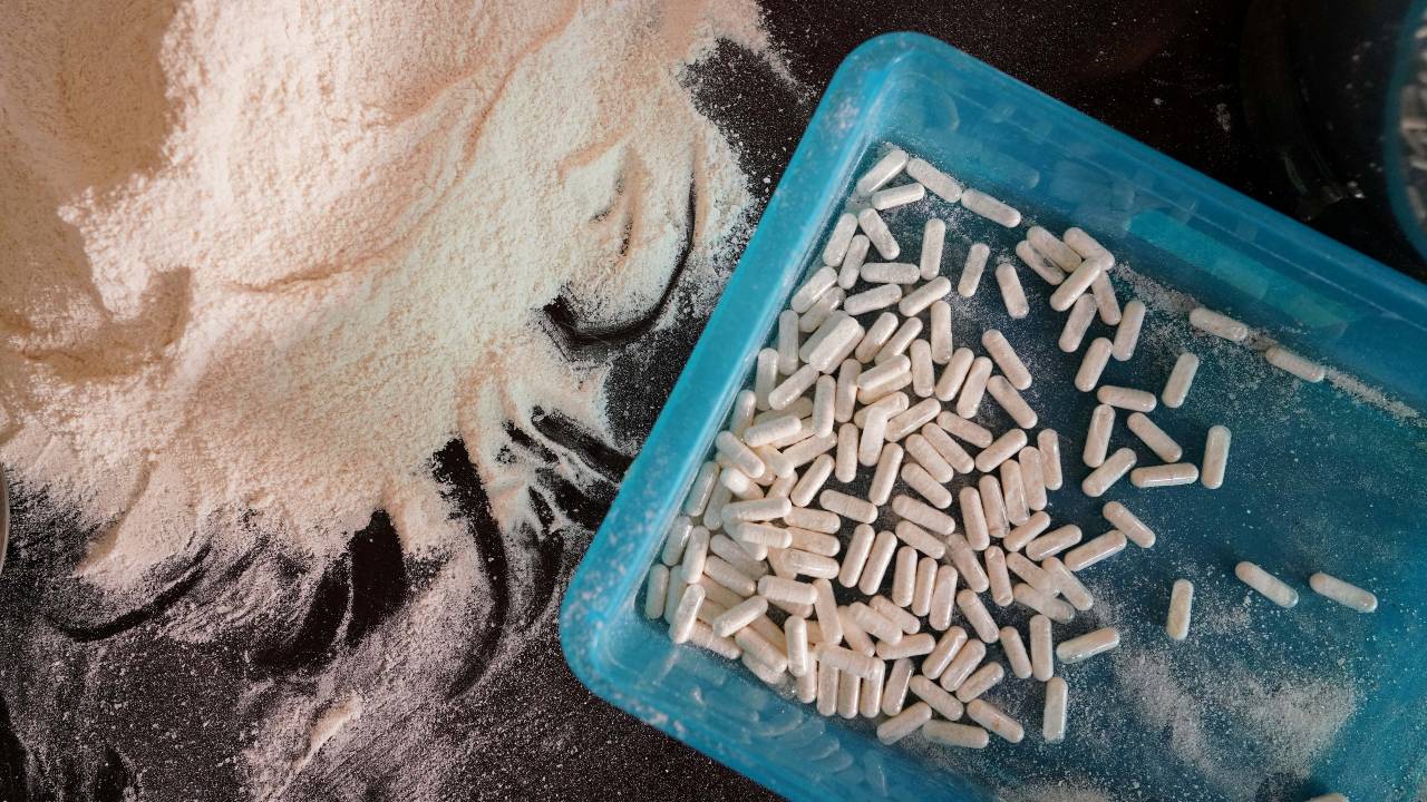 Capsules de méthamphétamine dans une planque à Culiacan, au Mexique. Alexandre Meneghini/Reuters