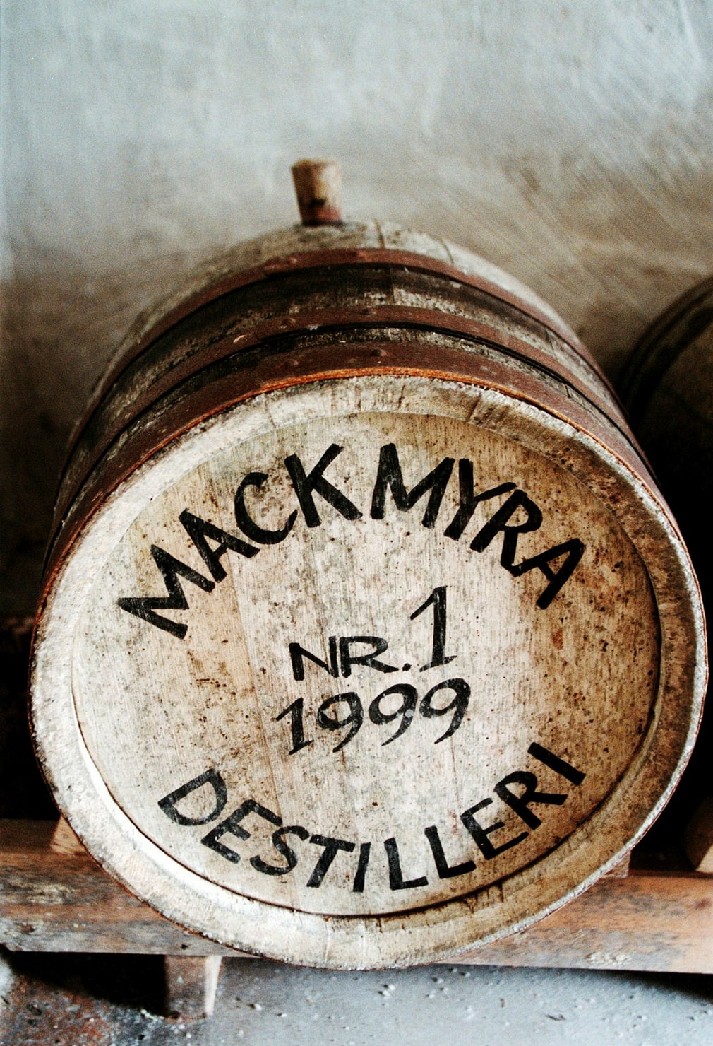 Barils de whisky à Mackmyra.