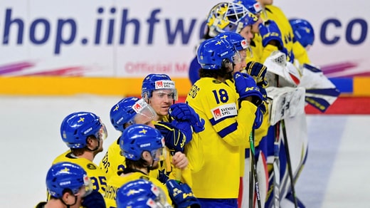 La Tre Kronor avait un net avantage en quart de finale contre la Lettonie, mais c'est la Lettonie qui a marqué le moins de buts.
