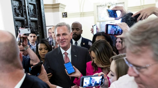 Kevin Mccarthy, président républicain de la Chambre des représentants.