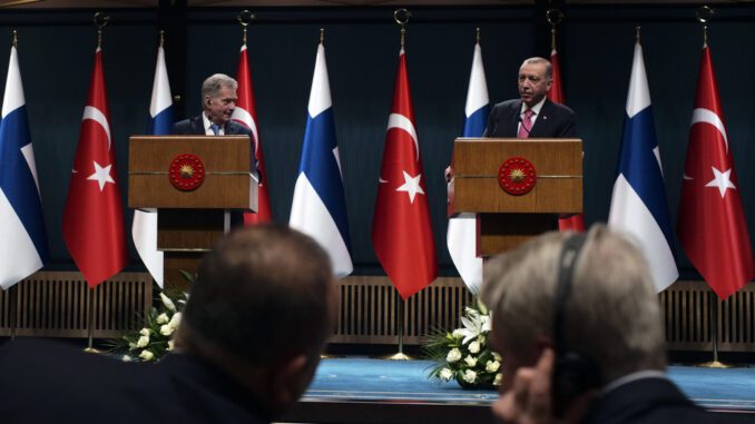 Recep Tayyip Erdogan, Sauli Niinisto