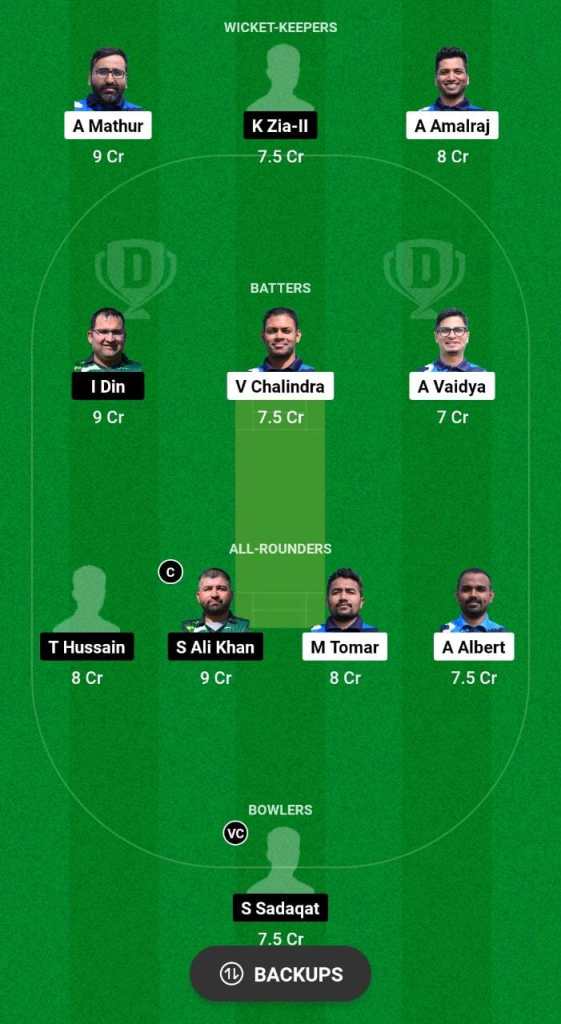 STO vs JCC Dream11 Prediction Fantasy Cricket Tips Dream11 Team FanCode ECS Sweden T10 