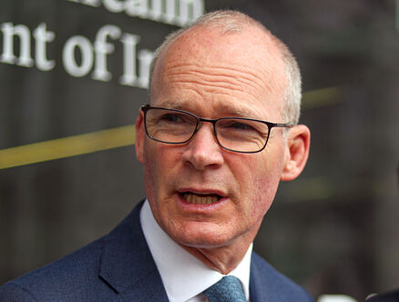 Le ministre de l'Entreprise, du Commerce et de l'Emploi, Simon Coveney, s'adressant aux médias lors de la conférence sur le dialogue économique national au château de Dublin. Le ministre de l'Entreprise, du Commerce et de l'Emploi, Simon Coveney, s'adressant aux médias lors de la conférence sur le dialogue économique national au château de Dublin.