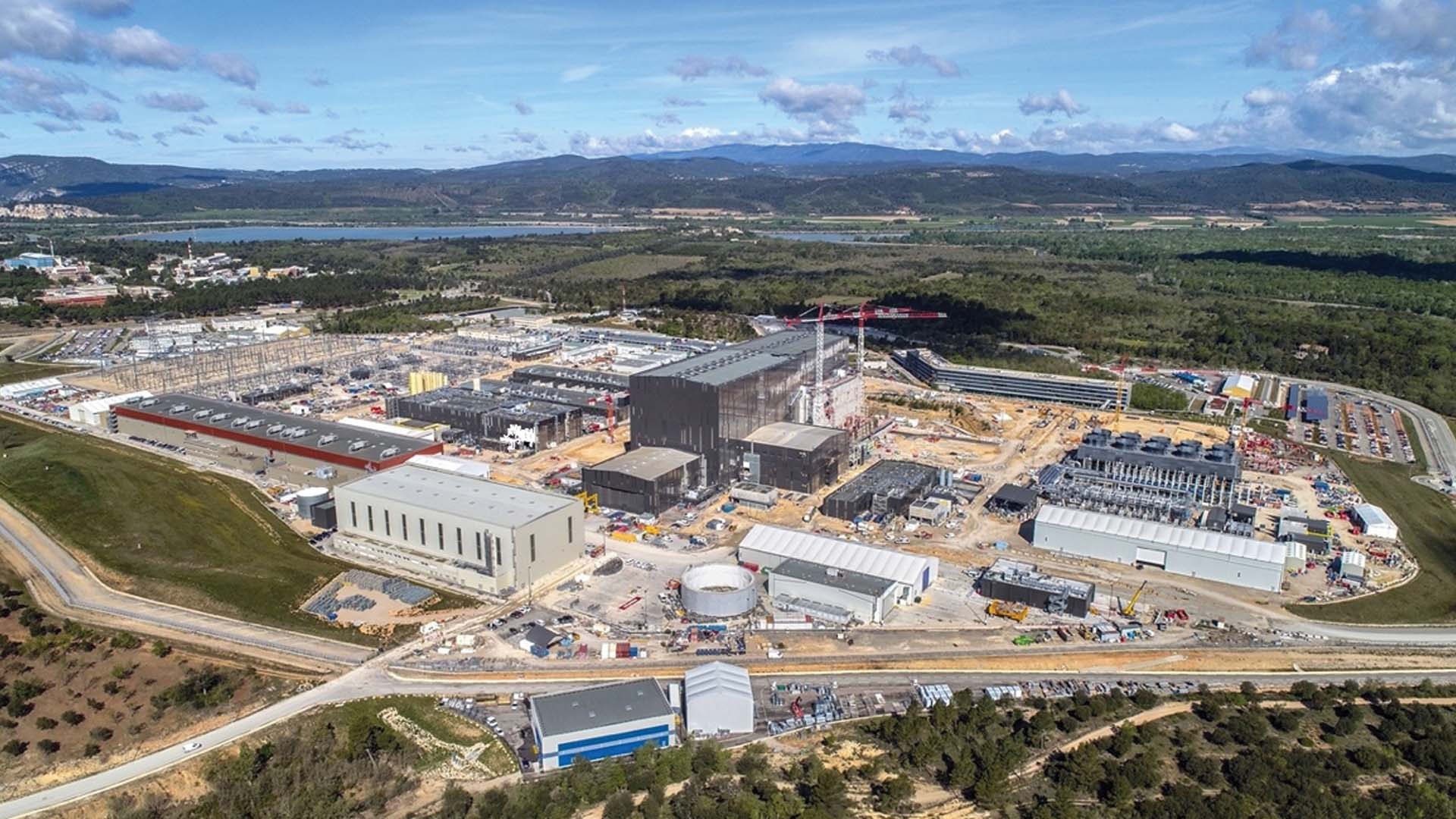 Le site ITER à St. Paul-lez-Durance, France