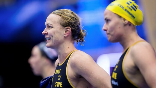 Les amies Sarah Sjöström et Michelle Coleman s'entraînent ensemble - et se mesurent l'une à l'autre - depuis de nombreuses années.