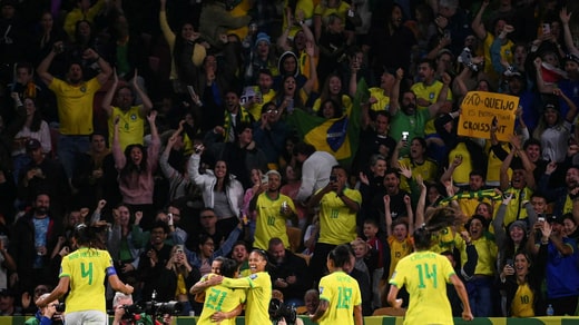Le Brésil n'a pu célébrer qu'une seule fois lors du match contre la France, mais cela a suffi pour remporter la victoire.