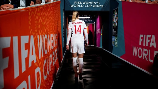 L'attaquante norvégienne Ada Hegerberg a manqué le match contre la Suisse en raison d'une blessure.