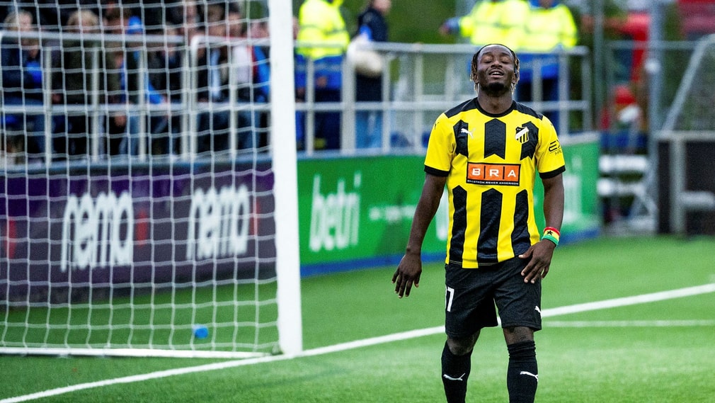 Häckens Ibrahim Sadiq est déprimé.