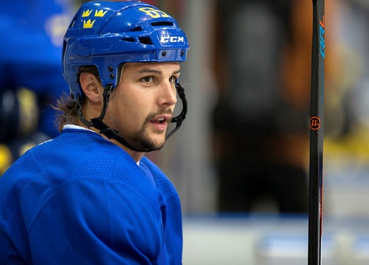 Erik Karlsson dans le costume de la Tre Kronor. Photo d'archive.