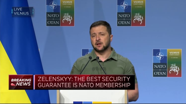 Zelenskyy : La meilleure garantie pour l'Ukraine est d'être dans l'OTAN