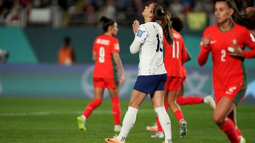 Les Etats-Unis d'Alex Morgan ont eu du mal à s'imposer face au Portugal.