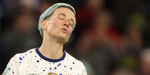 Megan Rapinoe incrédule