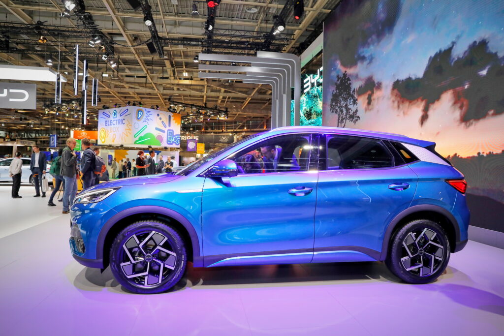   Le BYD Atto 3 chinois en tête des ventes de VE en Suède pour le mois de juillet