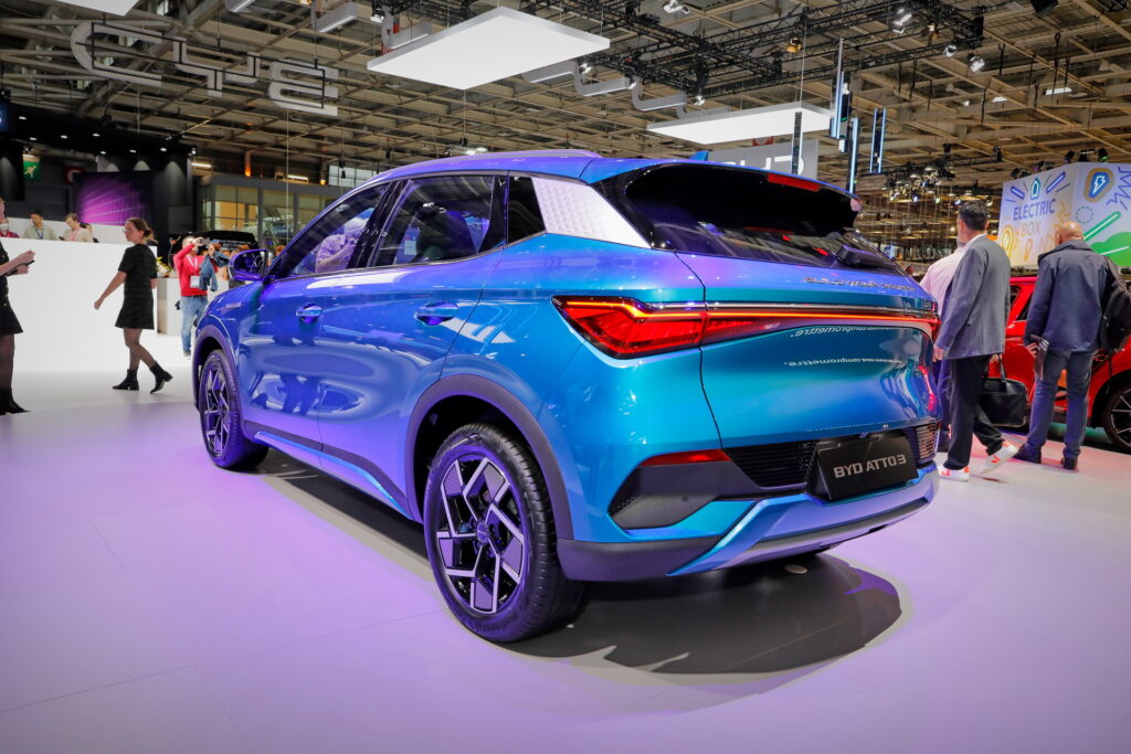   Le BYD Atto 3 chinois en tête des ventes de VE en Suède pour le mois de juillet