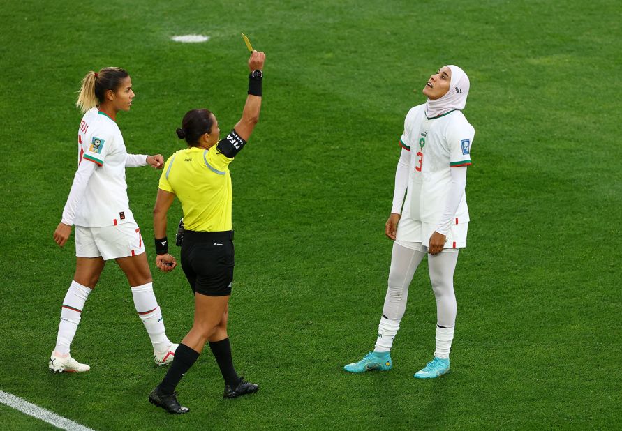 La Marocaine Nouhaila Benzina, <a href=