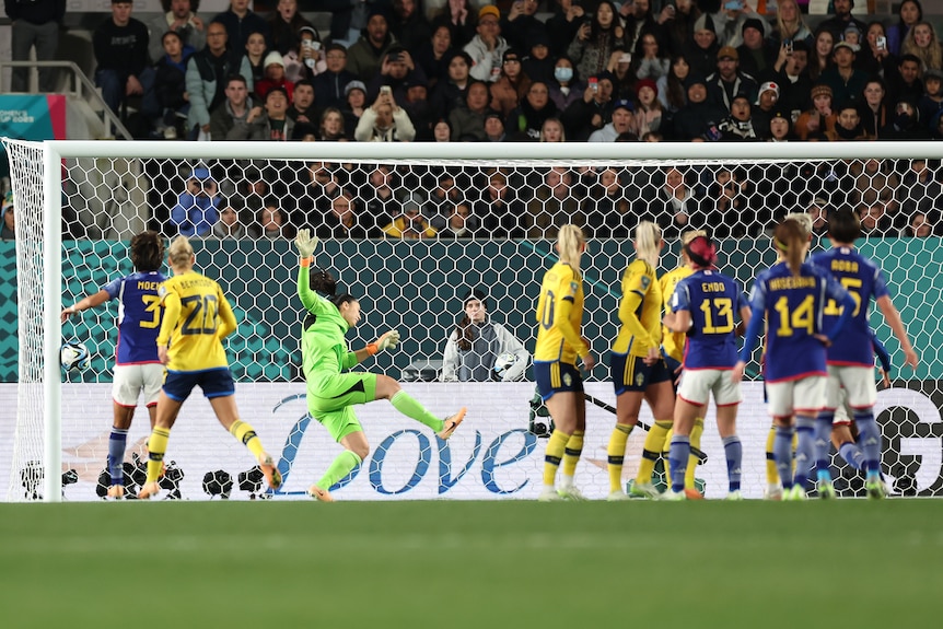 Le Japon touche le poteau