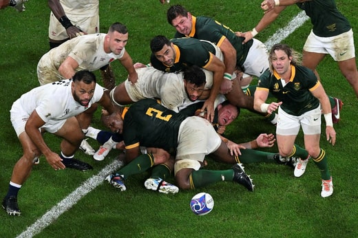 L'Afrique du Sud a battu l'Angleterre en demi-finale.