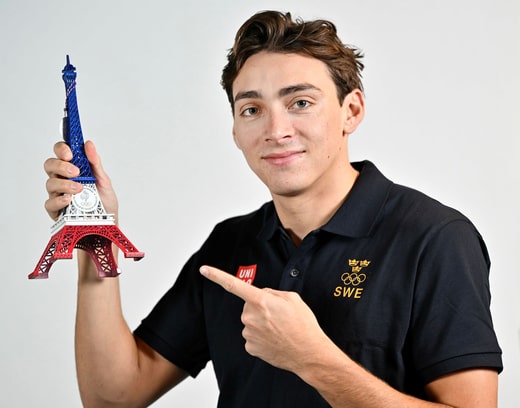 Le grand objectif d'Armand Duplanti en 2024 : les Jeux olympiques de Paris.