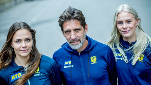 L'entraîneur national Tomas Axnér a sélectionné Olivia Mellegård (à gauche) et Nina Koppang pour la Coupe du monde.