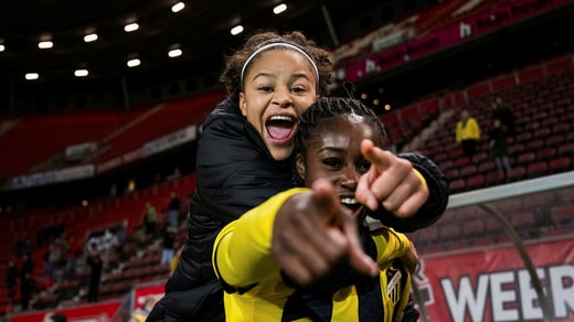 Deux nouveaux talents : Felicia Schröder et Monica Jusu Bah.