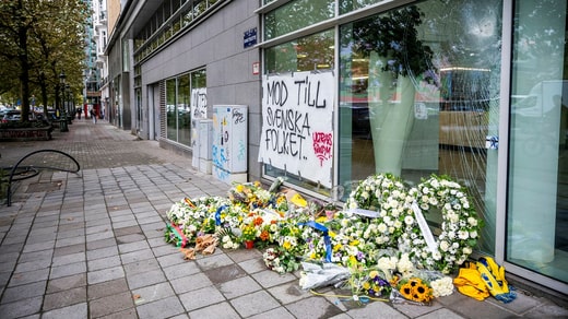 Le jardin de fleurs a poussé sur le site où deux Suédois ont été abattus à Bruxelles. Photo d'archive.