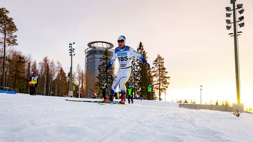 Zebastian Modin lors des Jeux paralympiques d'Östersund en 2023. En 2030, les Jeux paralympiques pourraient suivre le même chemin.