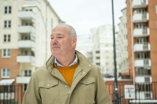 Fredrik Reinholdsson, directeur des ventes chez Olle Svensson Partihandel AB.