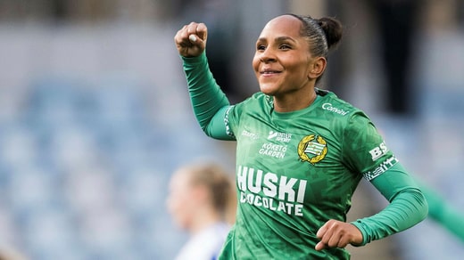 Madelen Janogy a marqué les deux buts de la victoire de Hammarby sur l'IFK Norrköping 2-0.