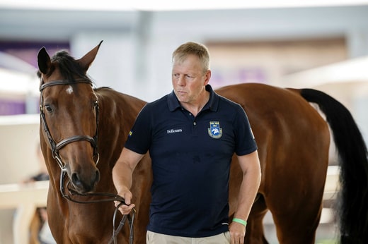 Jens Fredricson et Cosmopolit aux Championnats d'Europe de Milan en août dernier.
